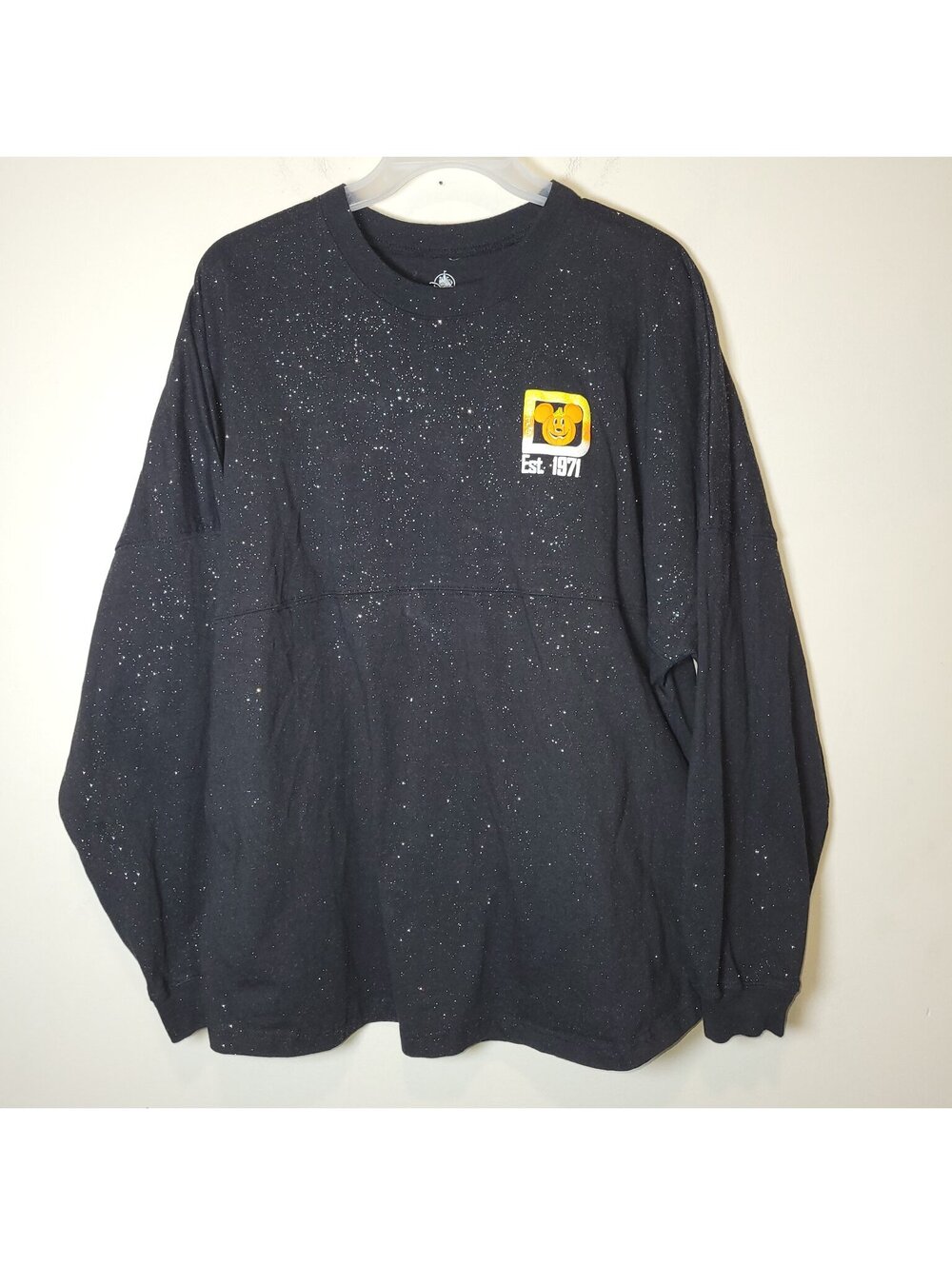 Disney Parks Spirit Jersey Walt Disney World Mickey Pumpkin Halloween Black XXL